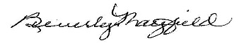 beverly mayfield's signature